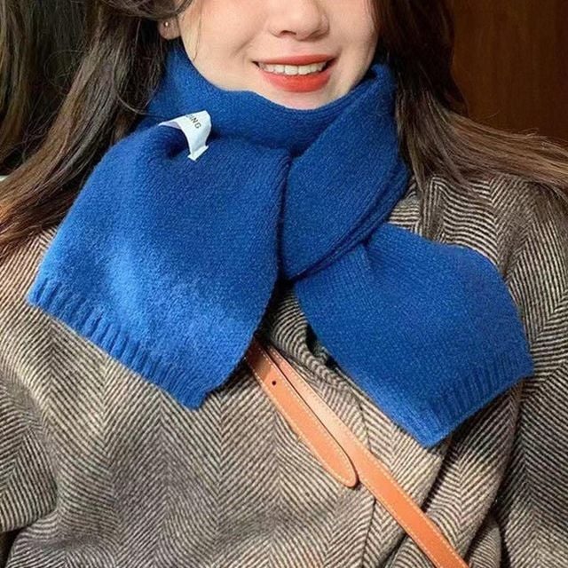 포인트 라벨 남녀8포큰 머플러 LKMF01 겨울 손뜨개 여성 머플러 남자 니트 스카프 패션잡화 여자 스카프 쁘