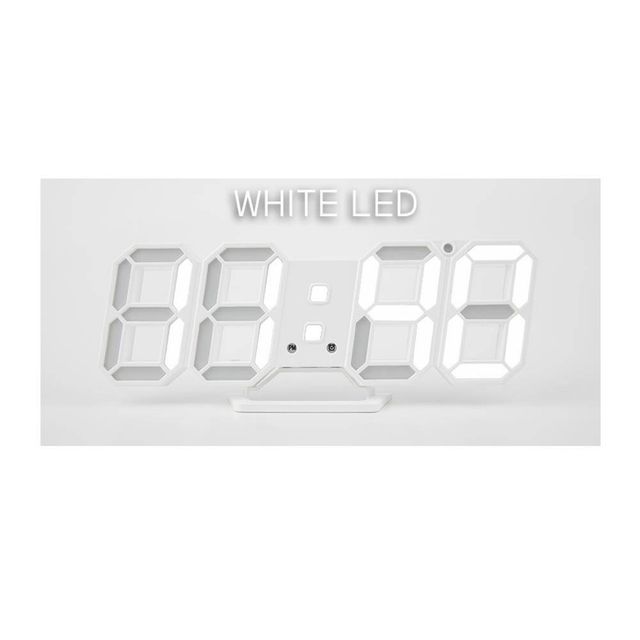 TBZ 3D 인테리어 LED 포인트 깔끔 벽시계 x3개 벽걸이시계