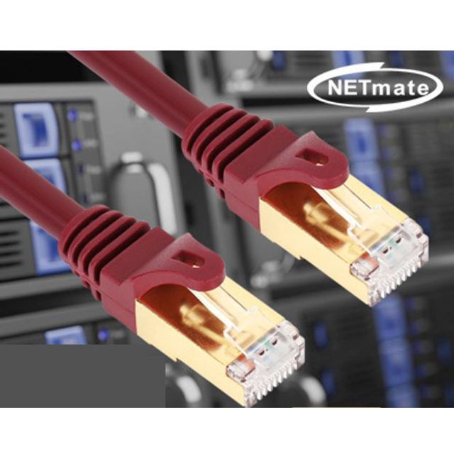 NETmate CAT.7 SSTP 다이렉트 케이블 1m