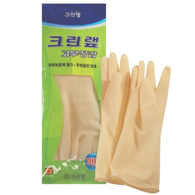혜명몰 크린랩고무장갑(미니) 손보호장갑 위생고무장갑 청소용장갑 다용도장갑 설거지용품
