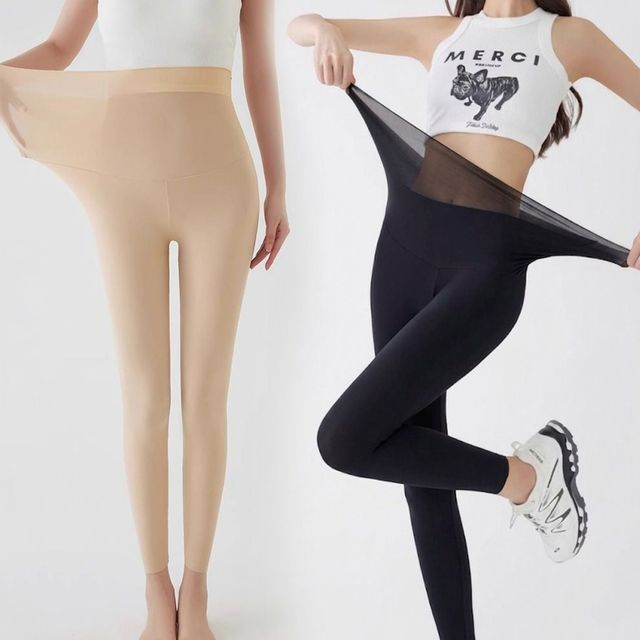 여성 여름 얇은 레깅스 스포츠 운동복 냉감팬츠