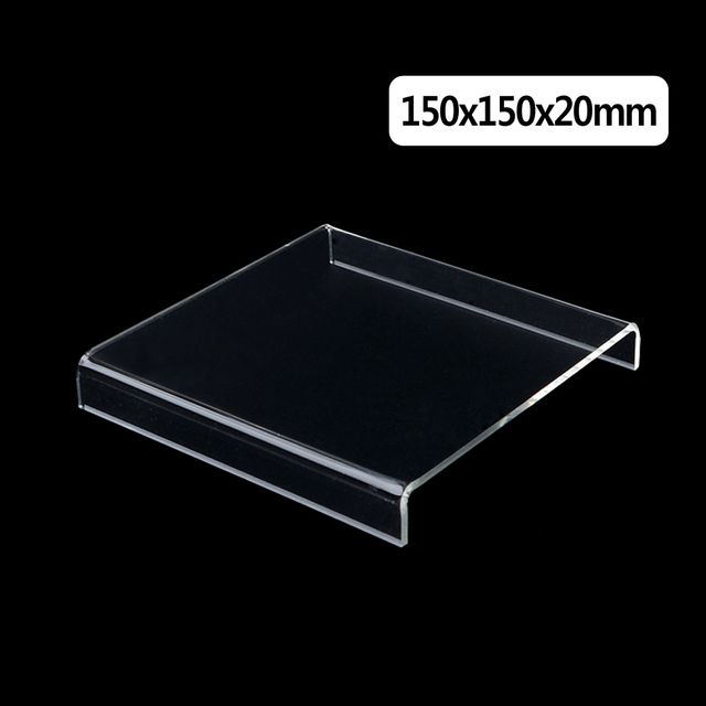 정사각 ㄷ형 아크릴 진열대 150x150x20mm