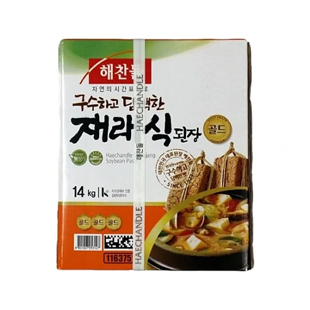 푸드 CJ해찬들 재래식된장 골드 14kg