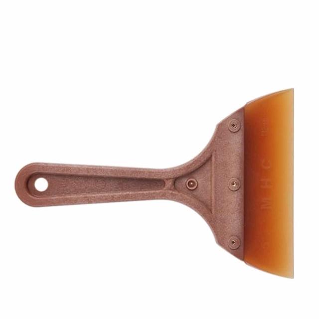 고무 헤라 밤색 130mm 퍼티 작업 우레탄 스크레이퍼