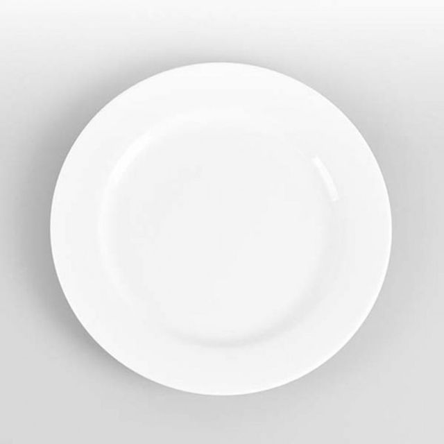 접시 도자기 원형 양식기 카페 뷔페 8.5인치