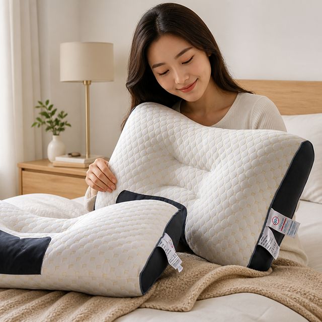 숙면 베개 목 건강 경추 지지 경추배게