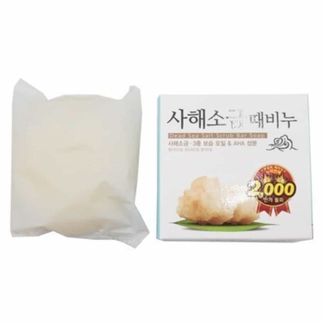 사해 소금 때 비누 100g 바디바 바디워시비누
