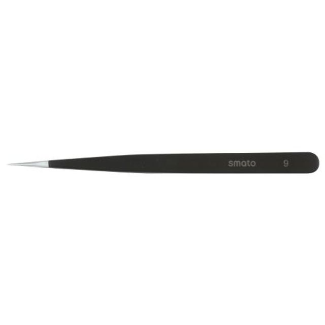 스마토 핀셋 ESD 9 (140MM) 1EA - 정밀 작업용 방전 방지 핀셋