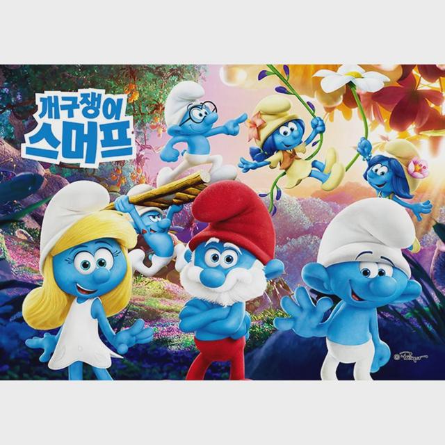 80조각 판퍼즐 - 개구쟁이 스머프 비밀의 숲