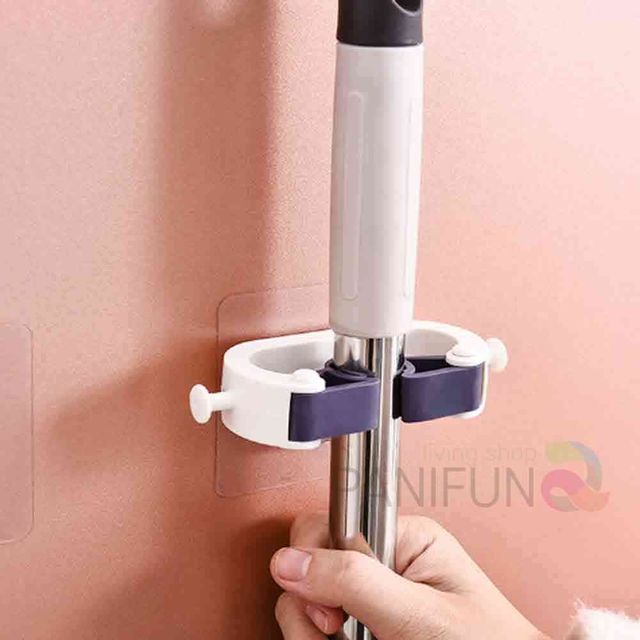 밀대 거치대 도구걸이 청소도구걸이대 마포걸이 밀대걸이 대걸레걸이