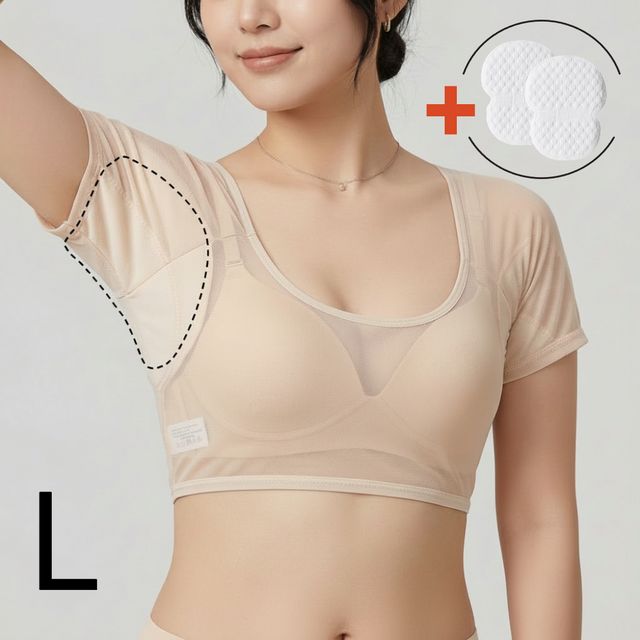 고신축 여성 겨땀 편안한 속옷 이너웨어 편안한 메쉬 (L)