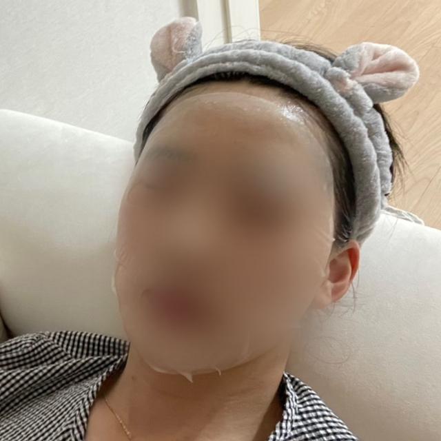 머리고정 토끼 세안밴드 그레이