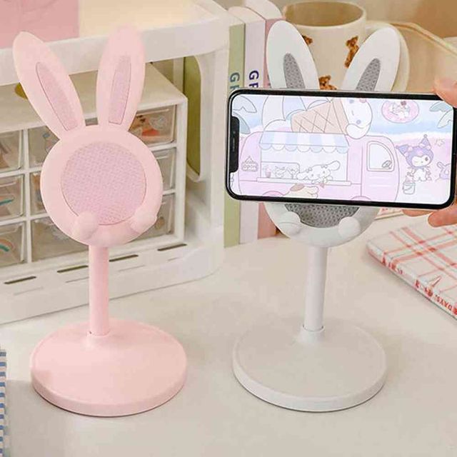 원포 스마트폰 토끼스탠드 거치대 핸드폰받침대 핸드폰거치대 휴대폰스탠드
