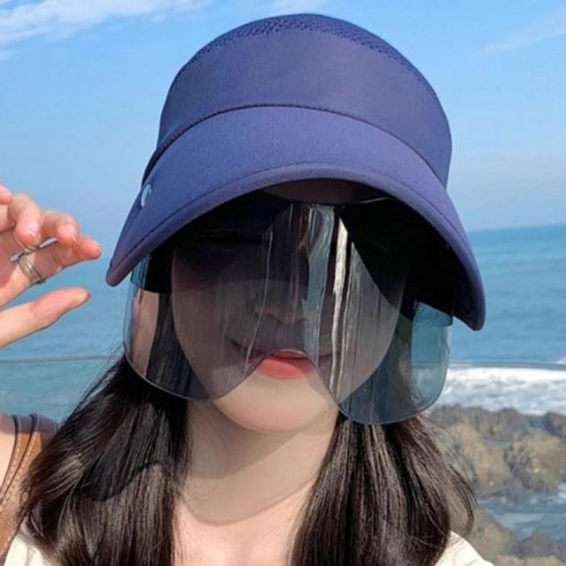 접이식 UV차단 고글모자 자외선차단 고글 여름모자 선
