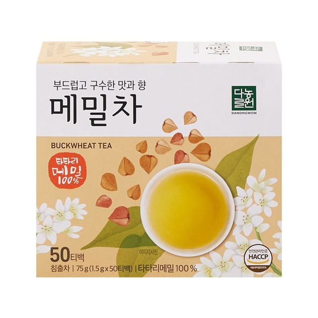메밀차 50티백, 다농원 곡물차 온수 우전용 티백