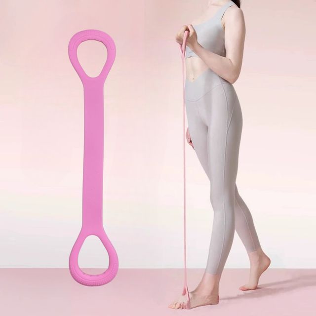 8자형 스트레칭밴드 어깨운동 홈트 튜빙밴드 운동기구