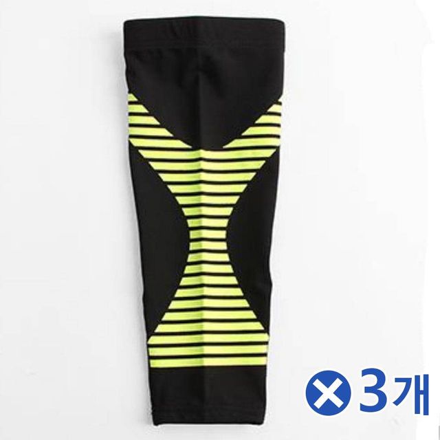TBZ 스판덱스 소재 종아리 보호대 블랙 1p-Mx3개