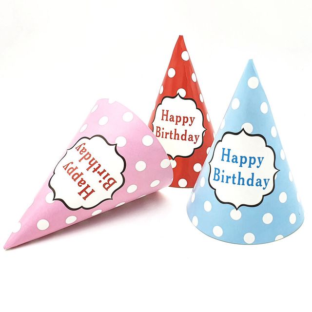 SFr Happy Birthday 고깔모자
