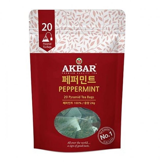 (아크바) 페퍼민트 허브차 삼각20티백 페파민트 Peppermint