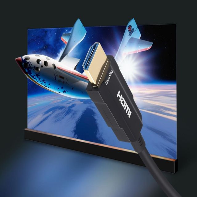 HDMI2.0 케이블 15m 모니터연결선 hdmi2.1광케이블 모니터선종류 광hdmi케이블 컴퓨터모니터연결