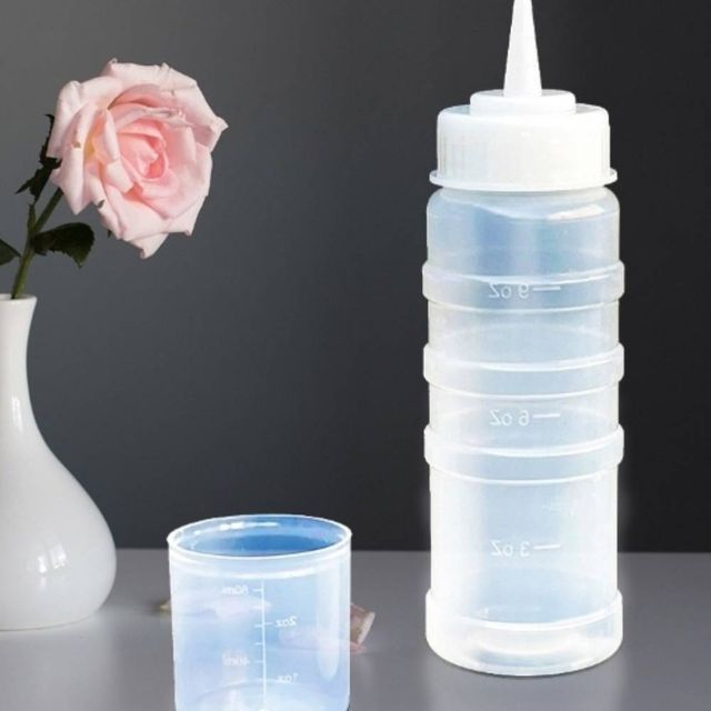 뚜껑 소스병 300ml 타코야끼 소스통 양념통 겨자병
