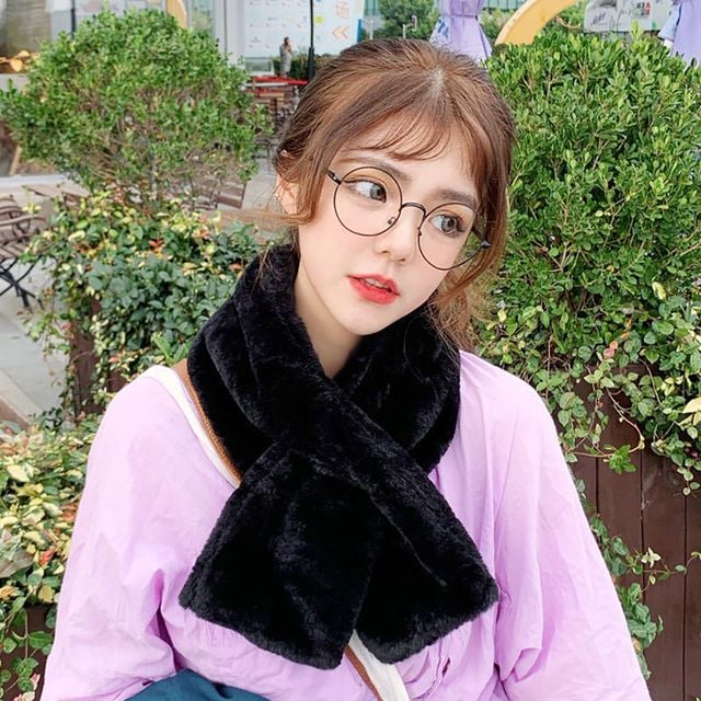 퍼목도리 접이식 쁘띠 전통부채 UC-0011
