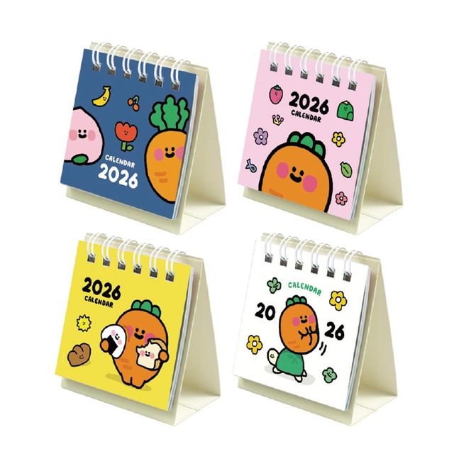 2026 달력 캘린더 탁상 미니 책상 냥냥 미니달력 탁상용 작은