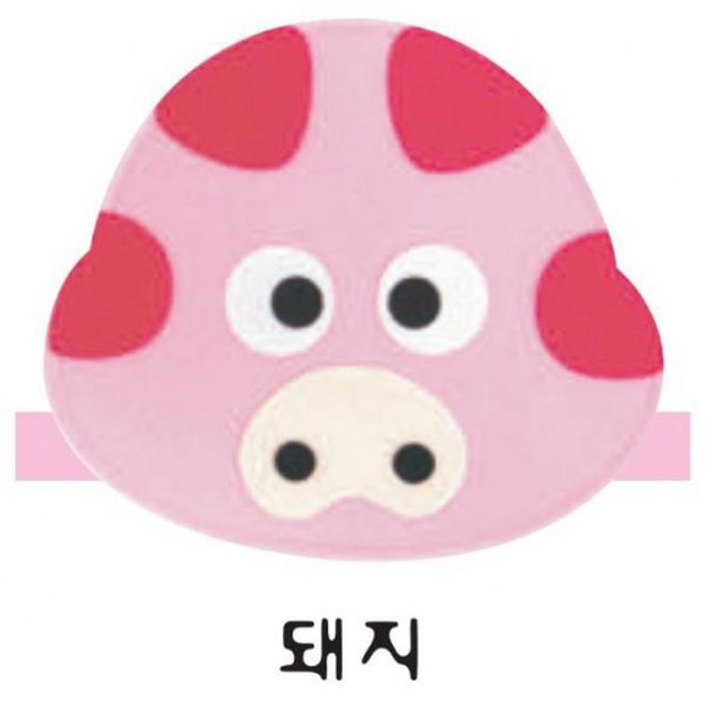 오피스용품 문구 역할놀이머리띠 A 돼지