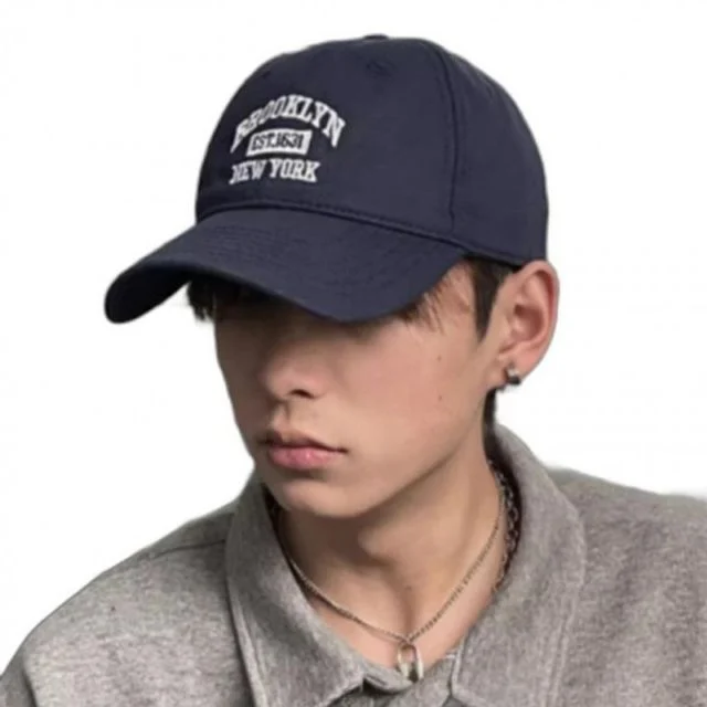 남자 볼캡 모자, 자수 레터링 야구 모자 커플