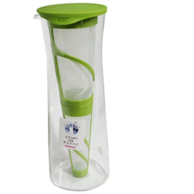 하리오 회오리 녹차물병 1000ml 거름망 텀블러 물통