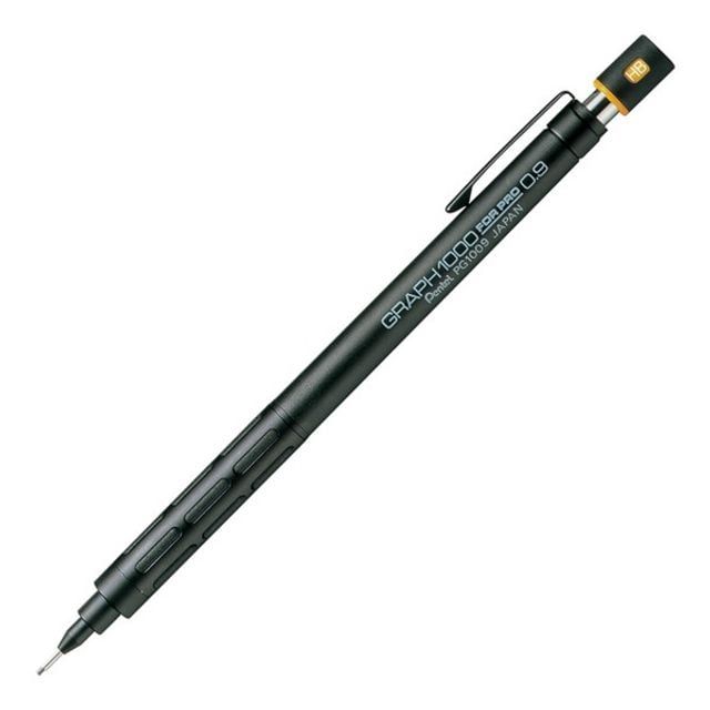 0.9mm 검정 샤프 펜슬 필기구 고급 디자인 문구용품