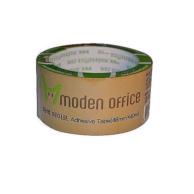 모든오피스 OPP테이프 미색 박스테이프 48mm x 40m