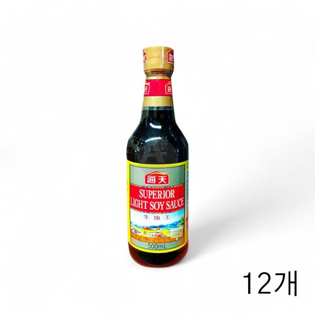 WL 생추왕 푸드빌용 간장 500g X 12개 중국요리 무침요리 맛간장 만능간장 중식소스
