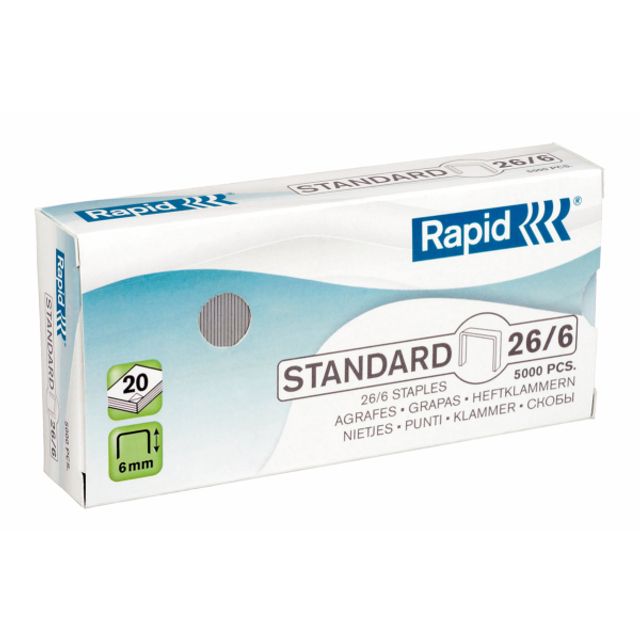 Rapid 스테플심 Standard 26/6 - 5000발 대용량