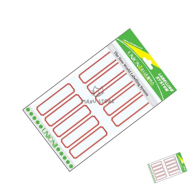 라벨견출지 스티커라벨지 일반견출지 18x60mm
