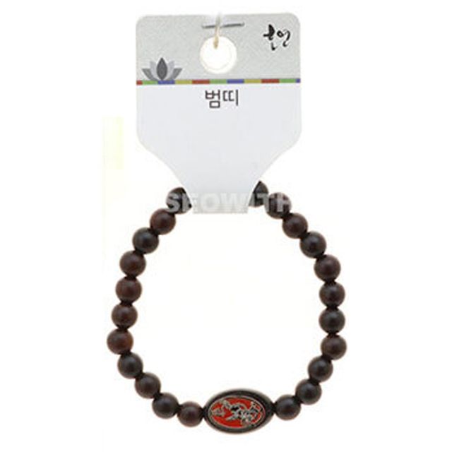 염주 어린이 벽조목 팔찌 띠 호랑이 불교