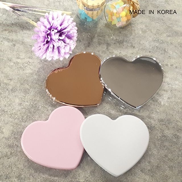 ST-299 러블리미니손거울 10개/하트거울