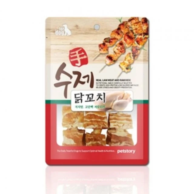 애견간식 펫스토리 수제 닭꼬치 90g