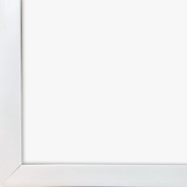 화이트 우드 슬림 액자 보석십자수 아크릴 보호필름스티커판 패브릭형 380x520mm 고급형