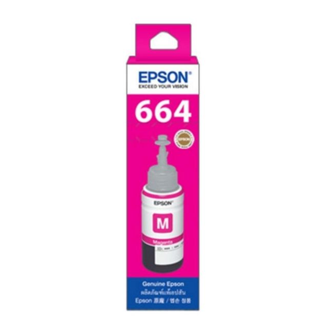 엡손 정품잉크 T664300 적색 70ml
