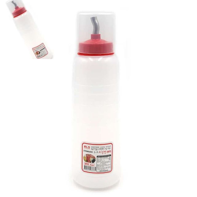 스테인레스 초장병 케찹겨자병 왕대 730ml 소스병 참기름병 기름병 들기름병