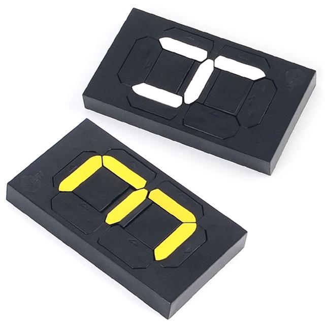 멀티 넘버링 소형 N3 27x47mm 회전 번호판 숫자번호