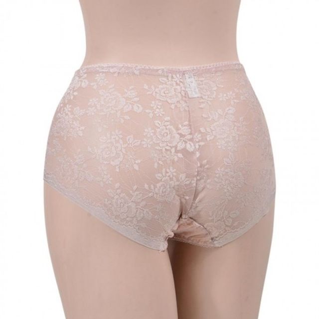 비치는 할머니선물 햄팬티 인견 꽃무늬 레이스 속옷
