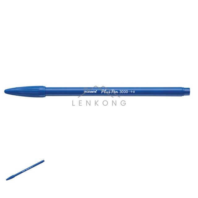 부드러운펜 컬러링펜 플러스펜 0.3mm 청색 12EA