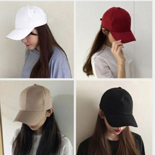 무지 볼캡 야구모자 빅사이즈, 20컬러 단체 모자