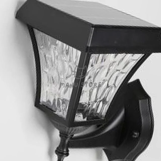 화장실벽등 인테리어조명 태양광 LED 벽등 블랙 XH-A029 주광