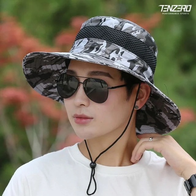 mesh 자외선 여름 경량 모자 벙거지 캠핑