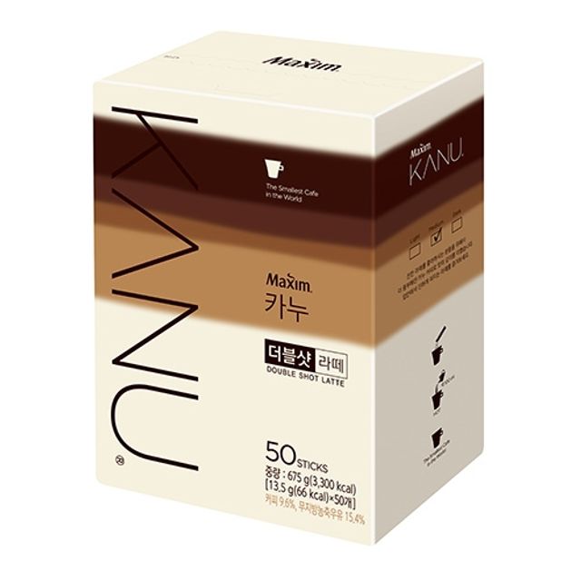 동서)맥심 카누더블샷라떼 50T