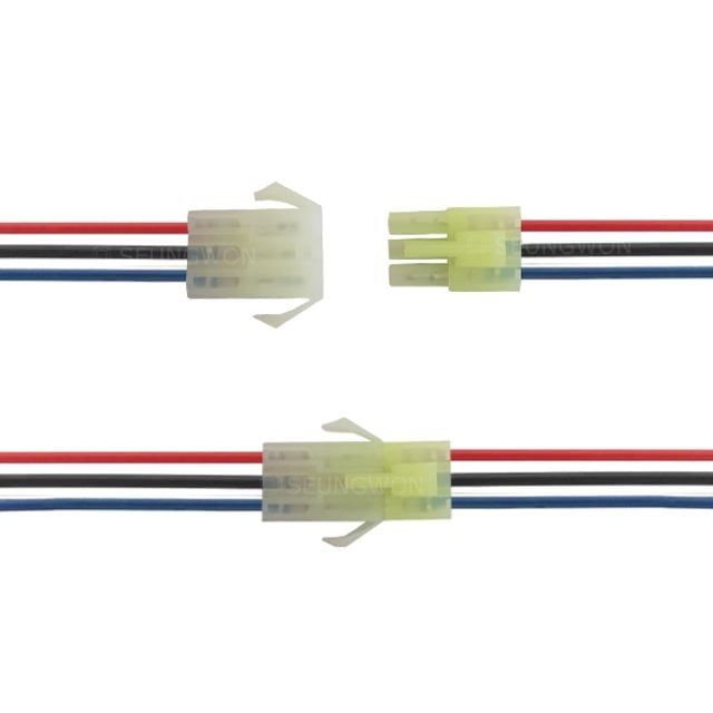 하네스케이블 S-HC0007 3P 소 케이블 LED DIY커넥터