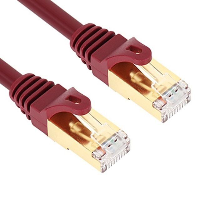 CAT7 랜케이블 100M, 인터넷 속도 향상 STP 이더넷 케이블